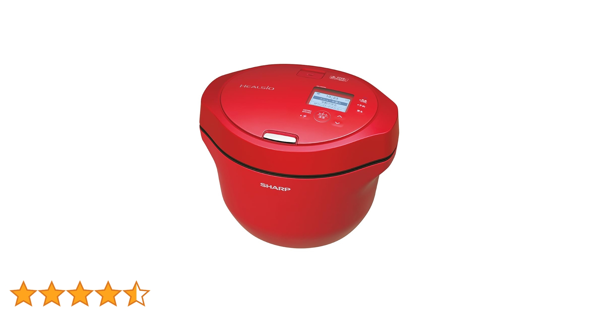 Amazon.co.jp: SHARP KN-HW24G-R Healsio Automatic Cooking Pot